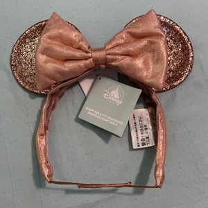 Disney Rose Gold adjustable Minnie Ears NWT